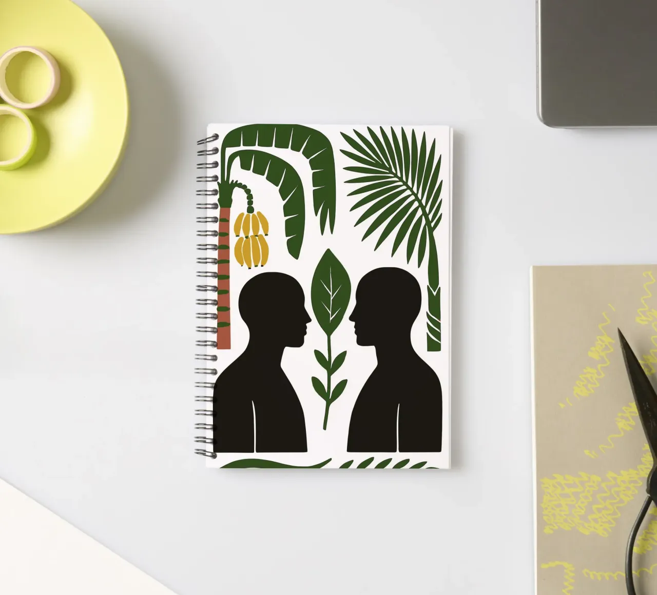 Tropical Connection spiral notebook by ramosashop
