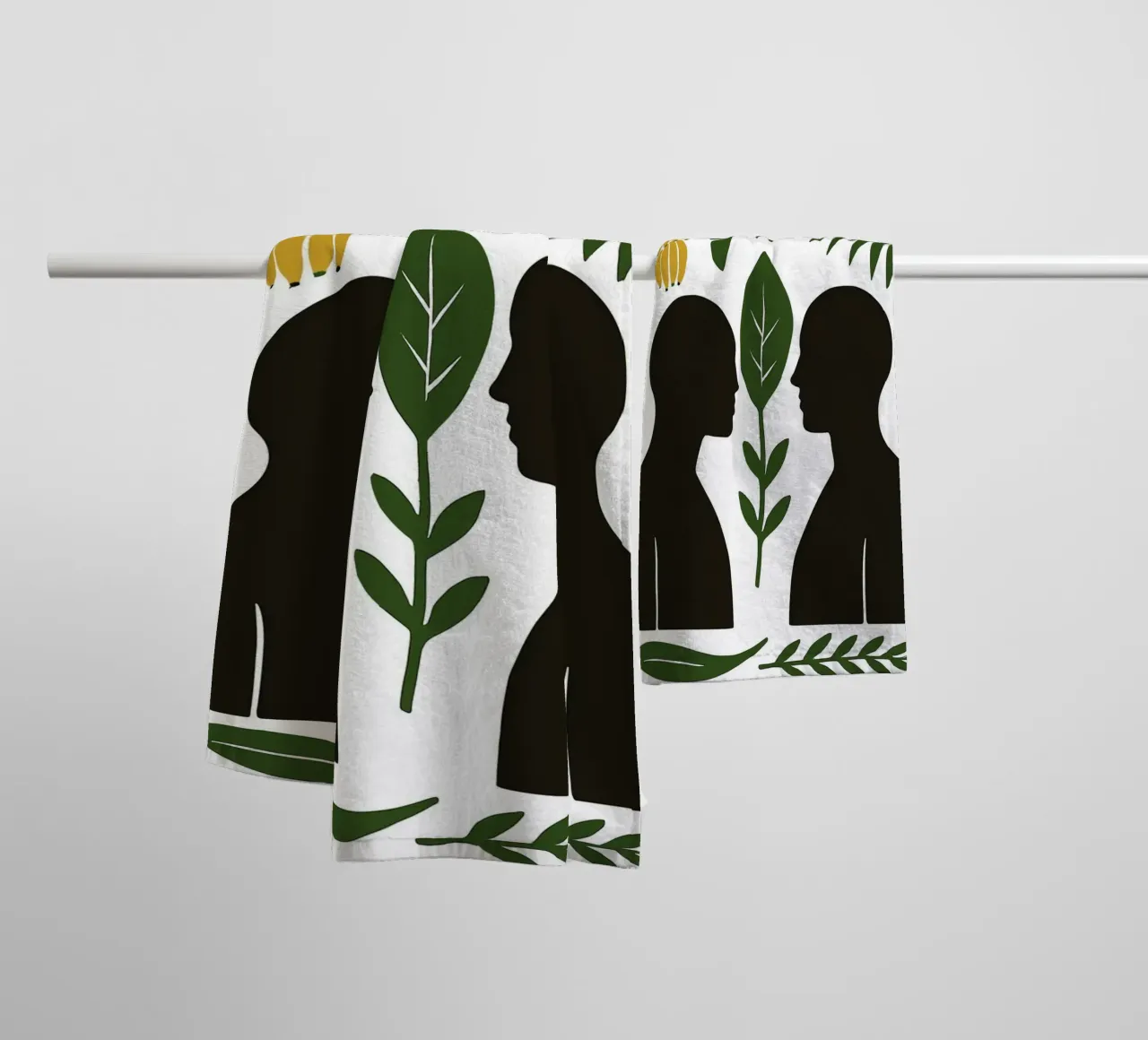 Connessione tropicale asciugamano da bagno da ramosashop