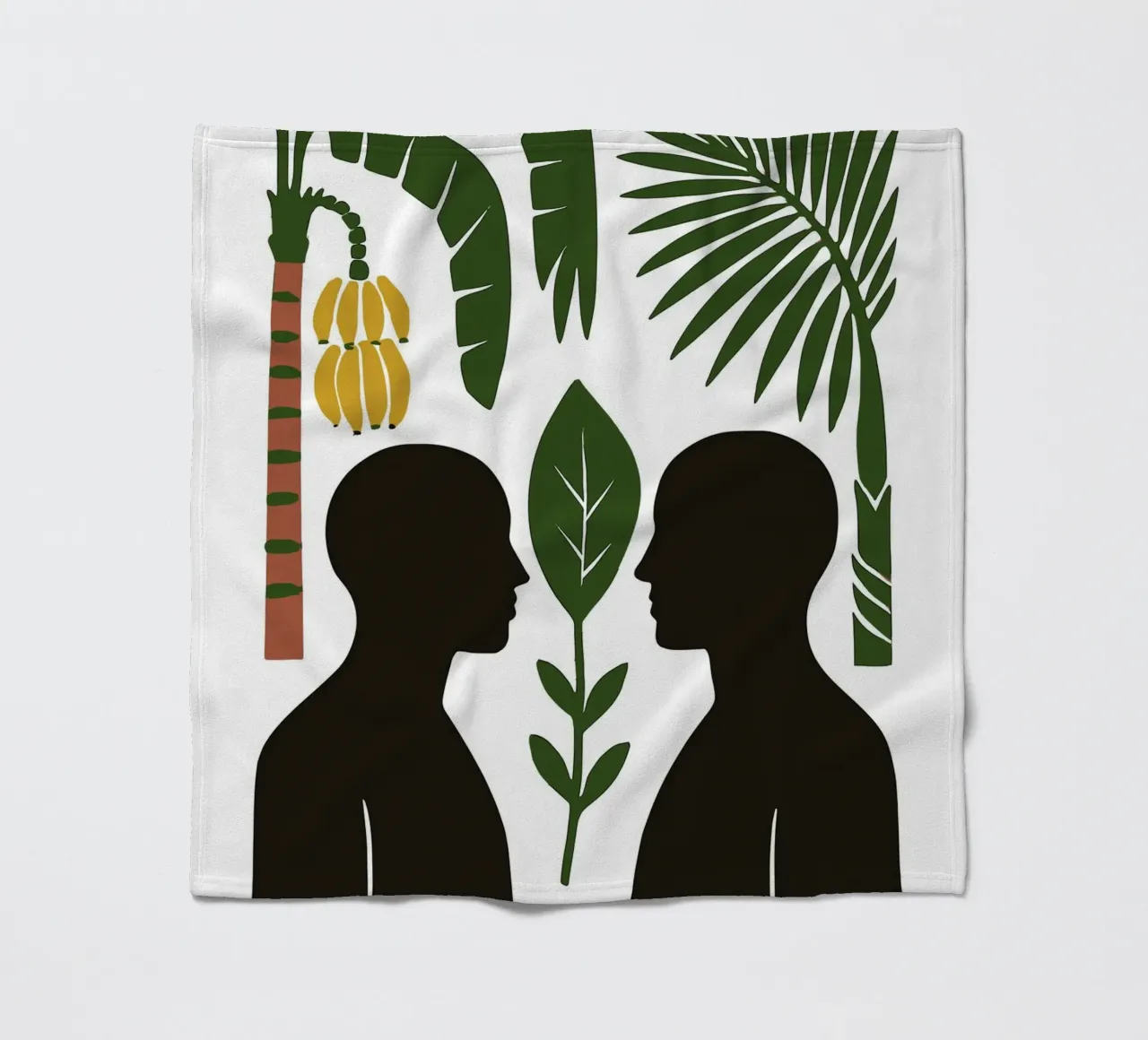 Connessione tropicale coperta in pile da ramosashop