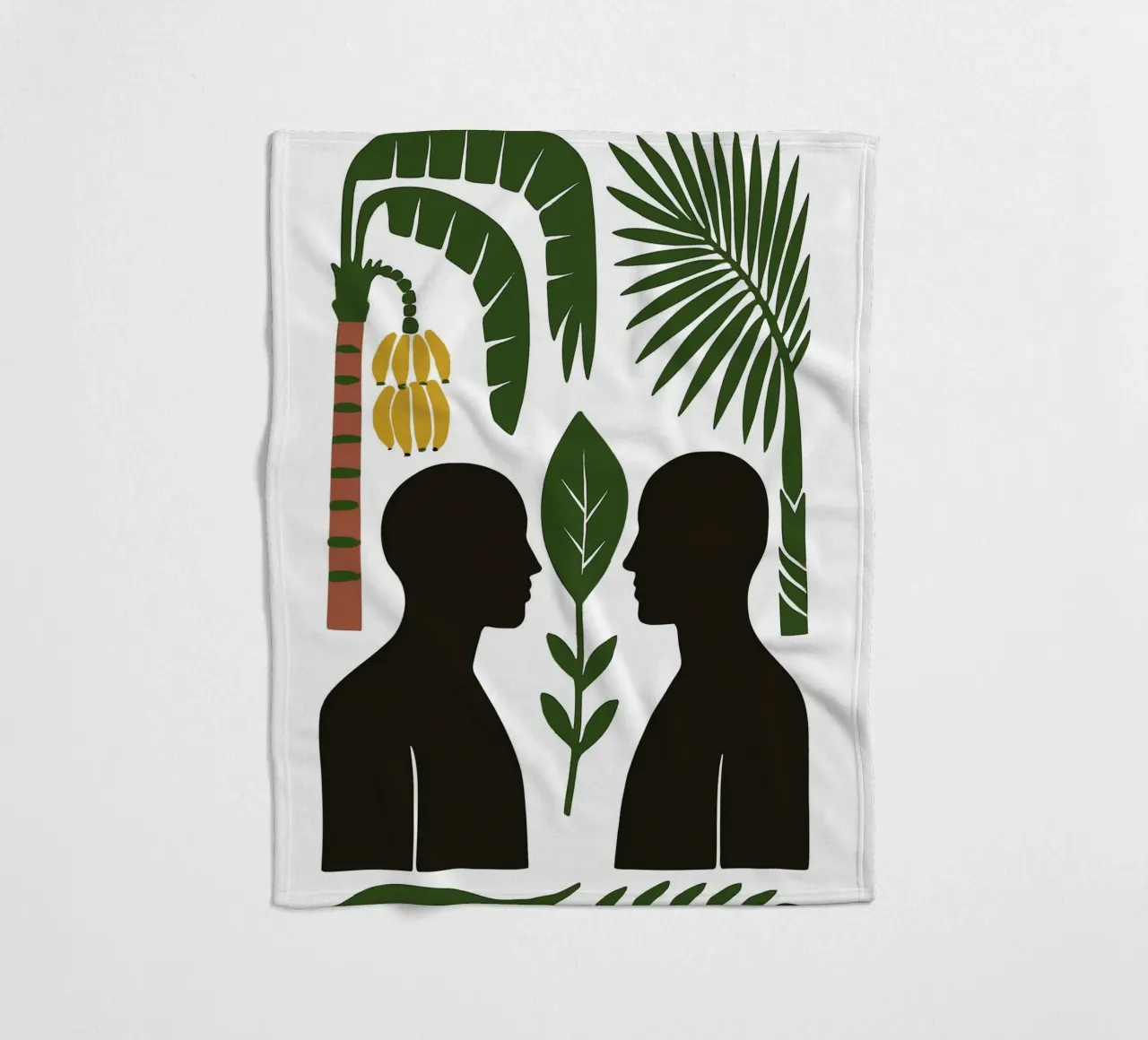 Connessione tropicale coperta in pile da ramosashop