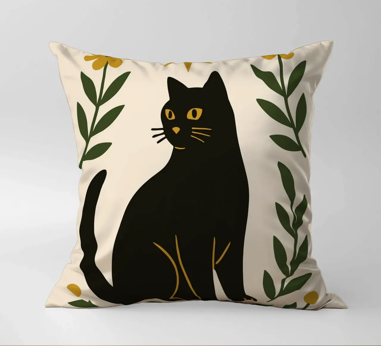 Mystical Cat and Star cuscino da ramosashop