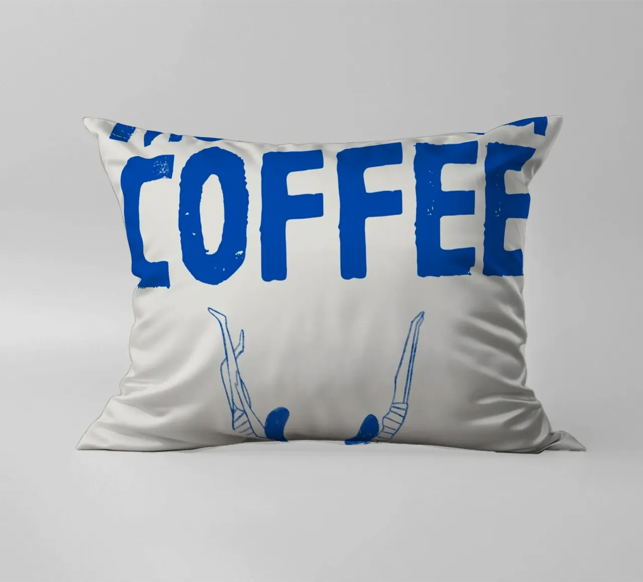 Caffè della domenica mattina cuscino da PurePeachStudio