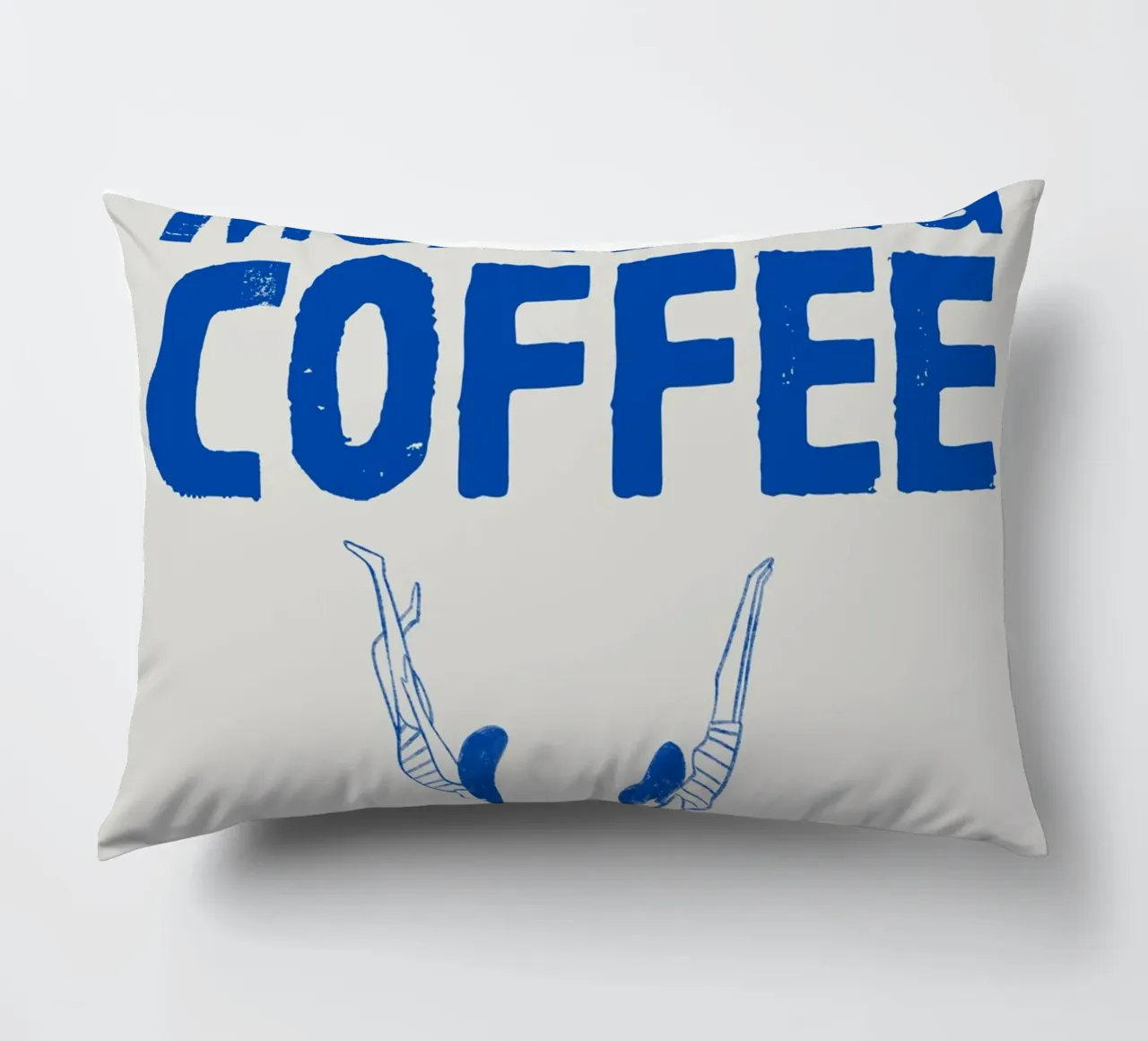 Caffè della domenica mattina cuscino da PurePeachStudio