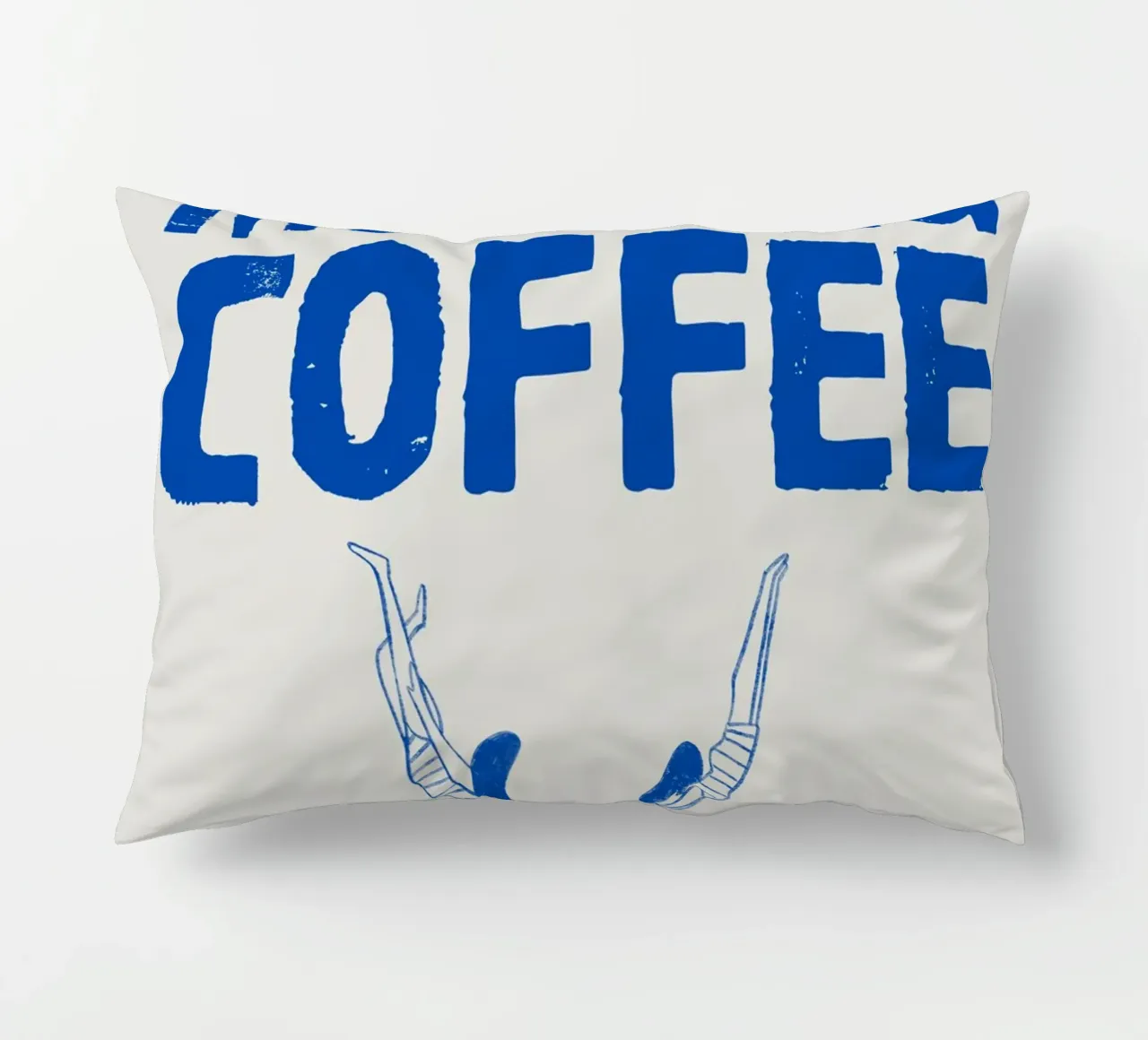 Caffè della domenica mattina cuscino da PurePeachStudio