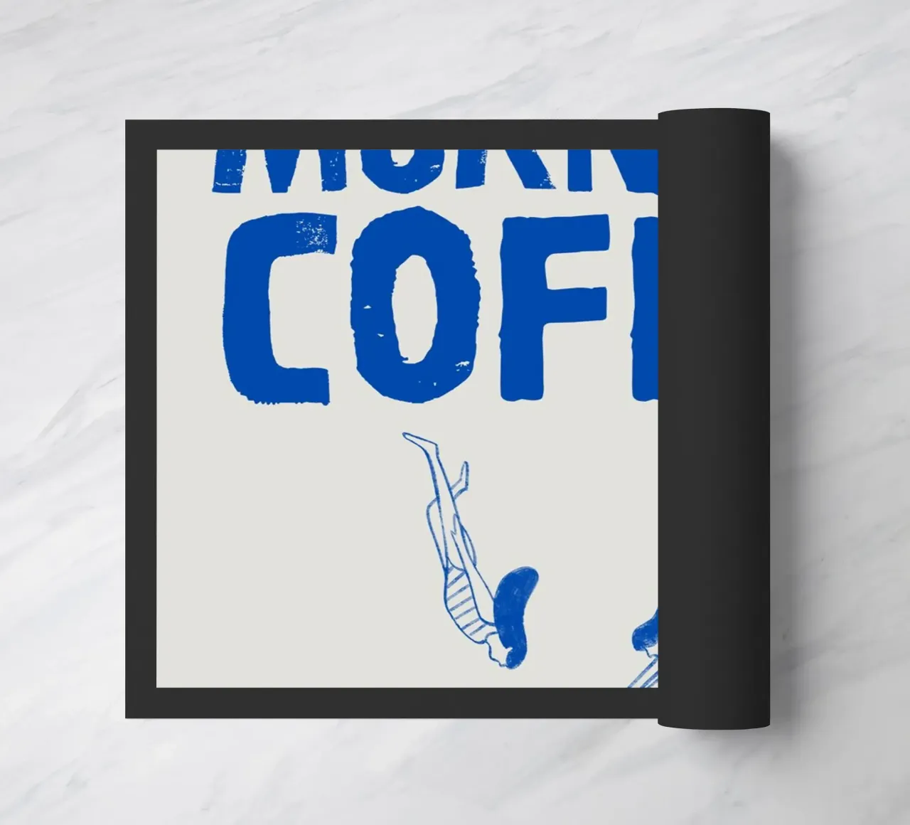 Caffè della domenica mattina zerbino da PurePeachStudio