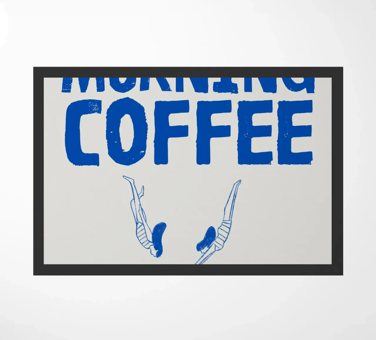 Caffè della domenica mattina zerbino da PurePeachStudio