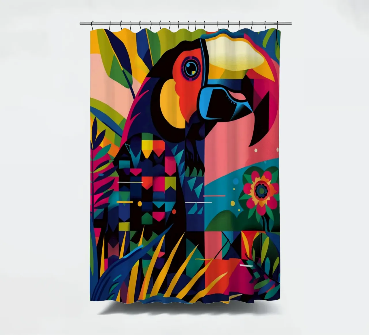 Tropical Code tenda da doccia da michi