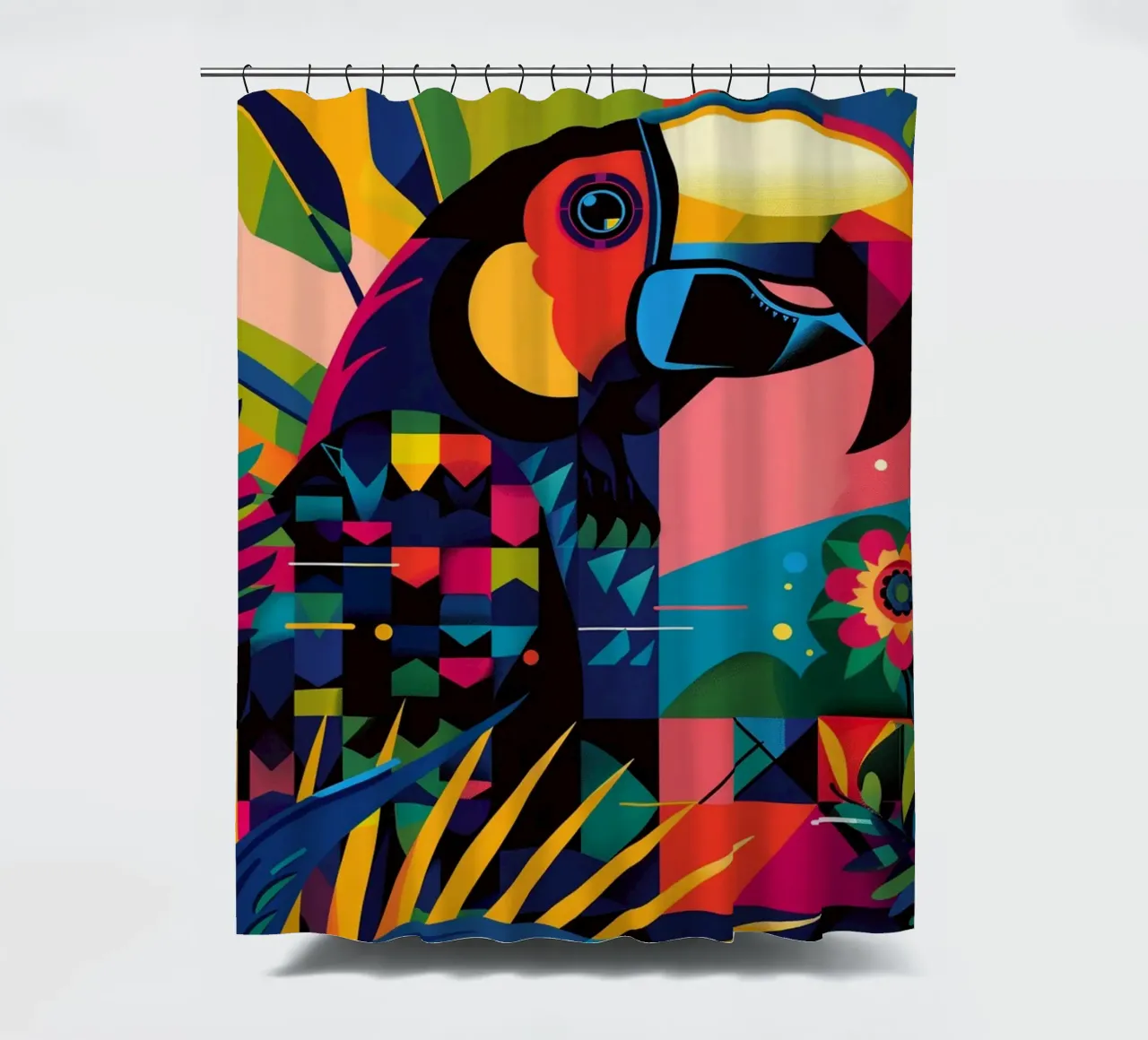 Tropical Code tenda da doccia da michi