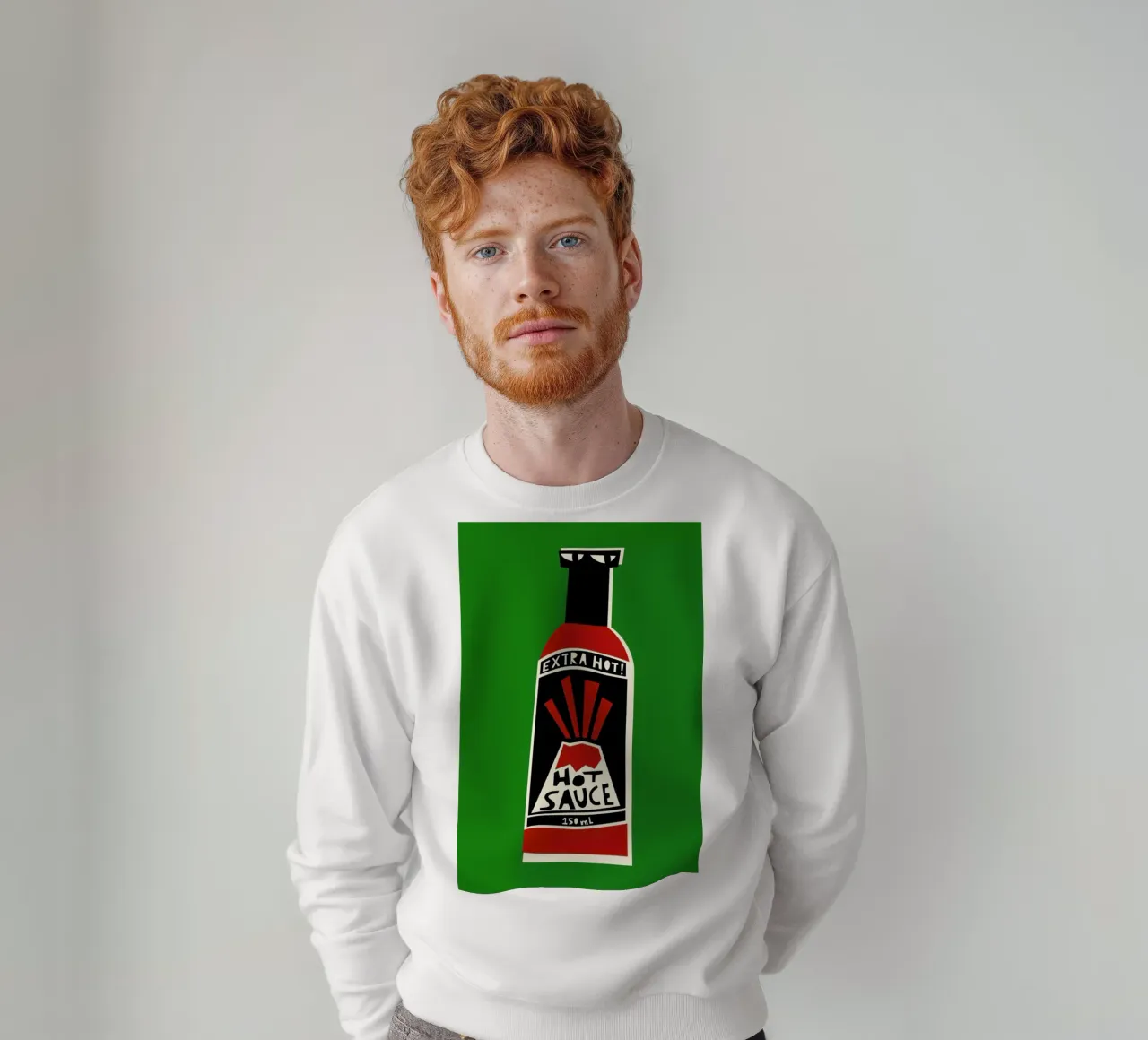 Hot Sauce sweatshirt by Fox & Velvet