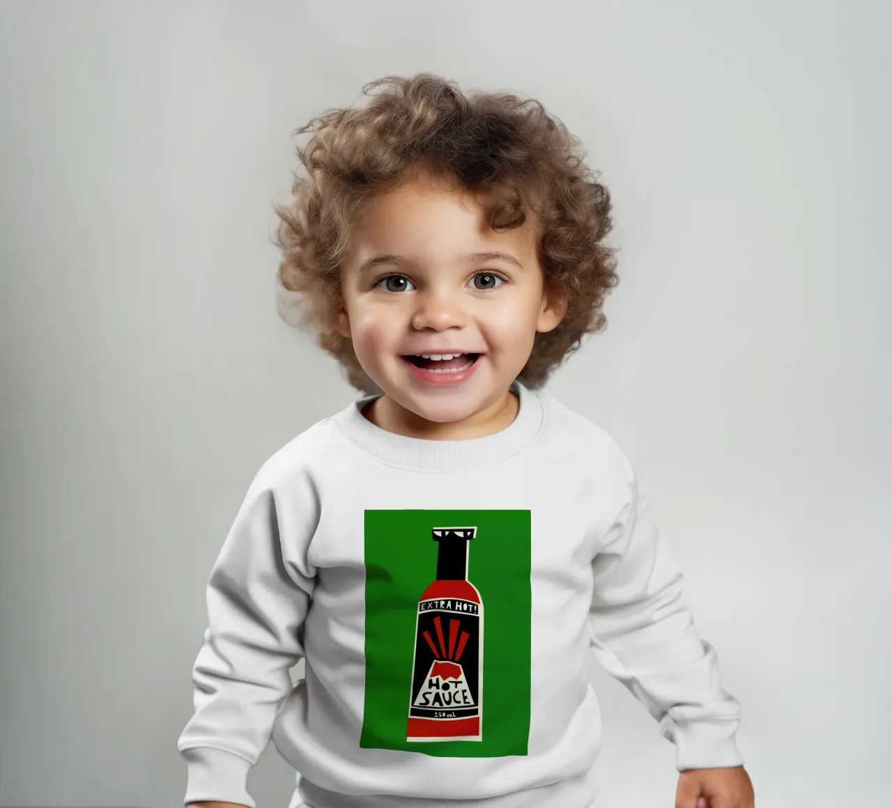 Salsa piccante felpa neonato da Fox & Velvet