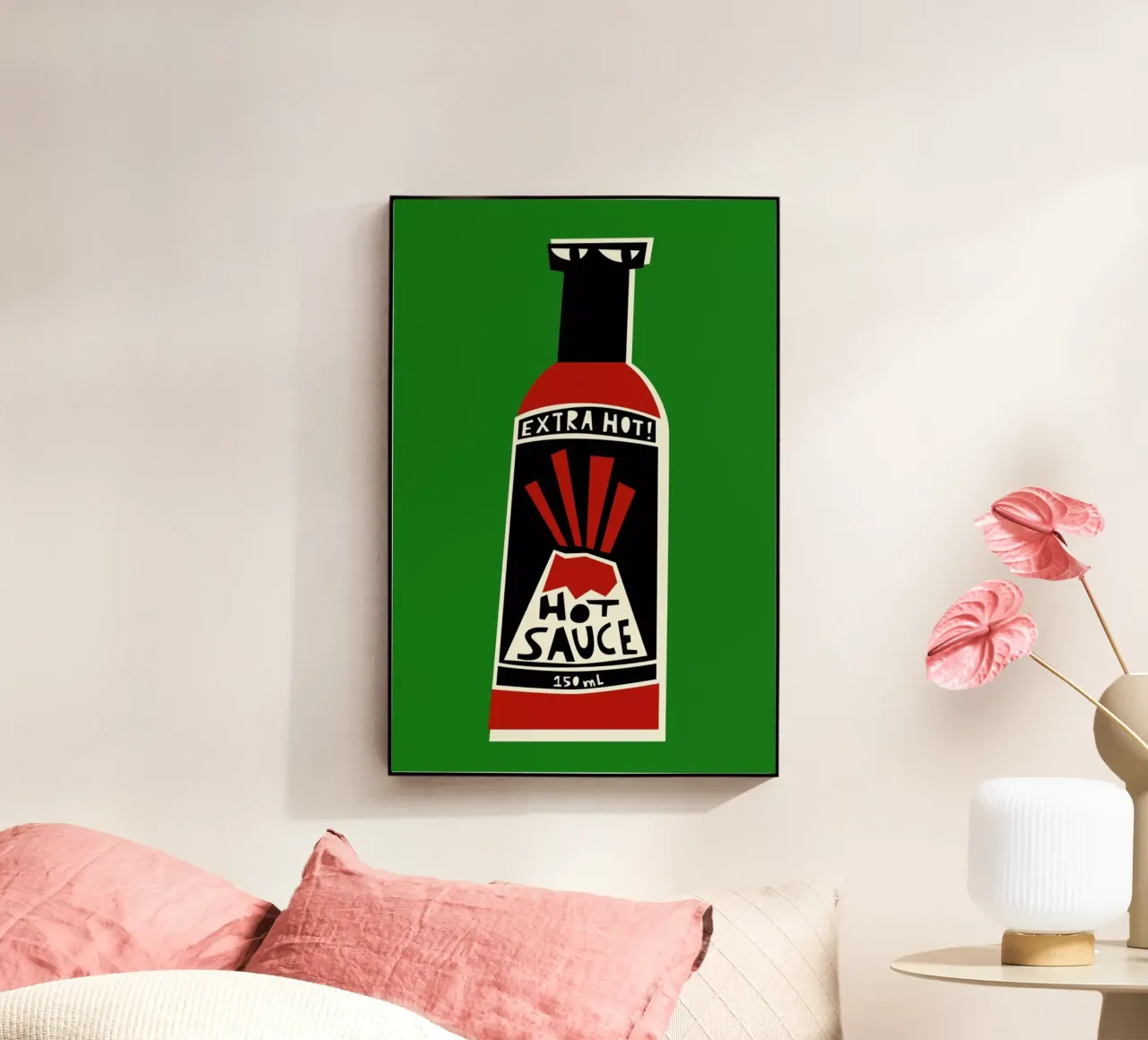 Salsa piccante plexiglass da Fox & Velvet