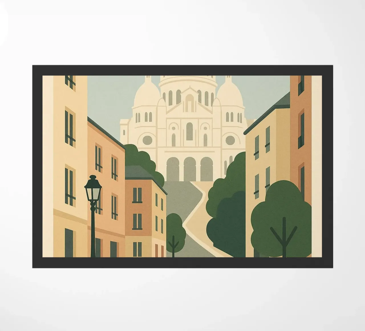 MONTMARTRE – Une montée vers l’éternel paillasson de JETLAG | affiches voyage