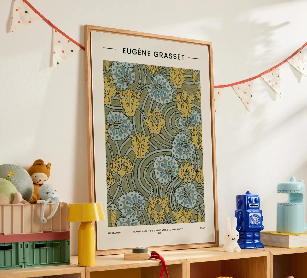 Grasset - Cyclamen plexiglass da Vintage by JUNIQE