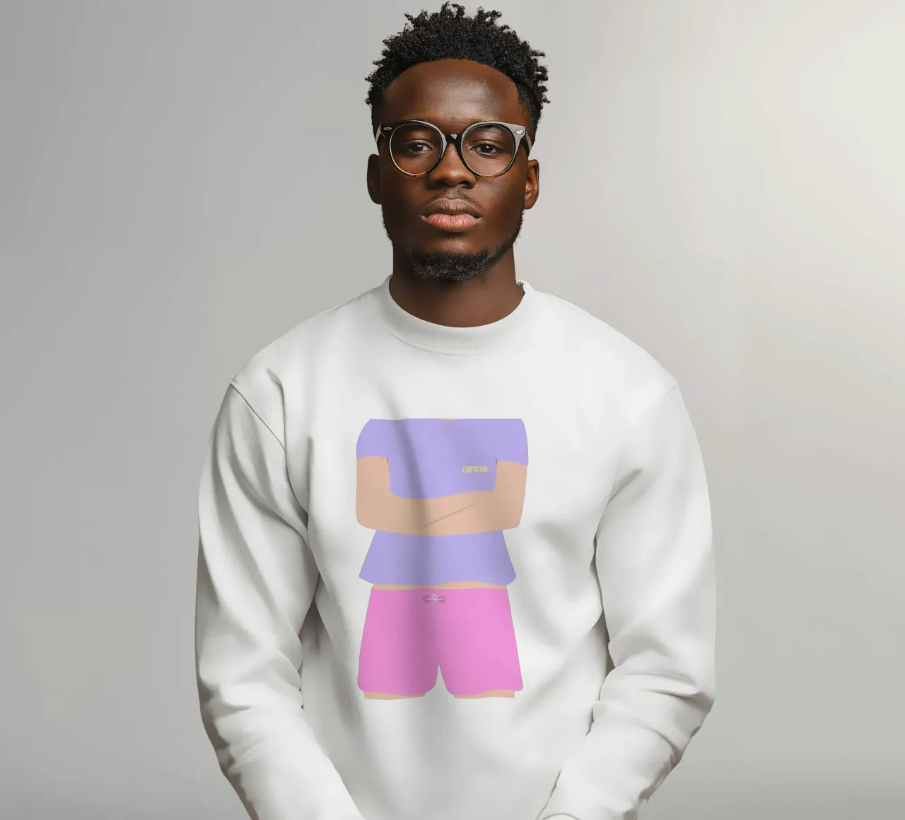 Empathie. sweatshirt by FRICKE DESIGN