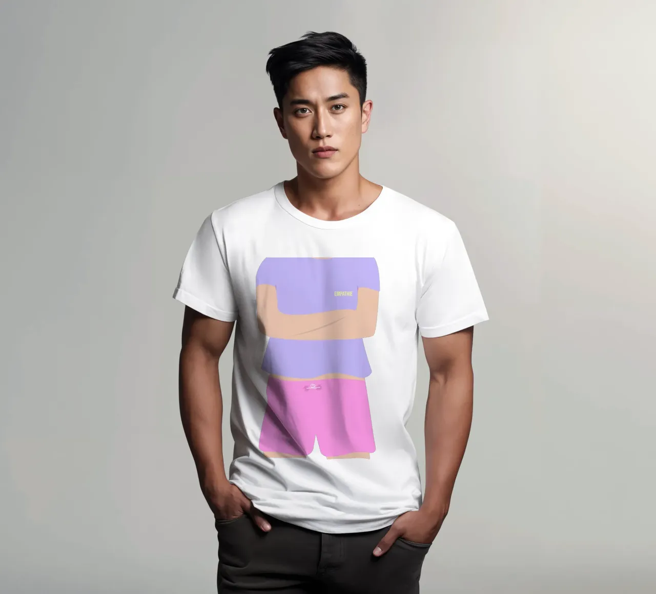 Empathie. t-shirt da FRICKE DESIGN