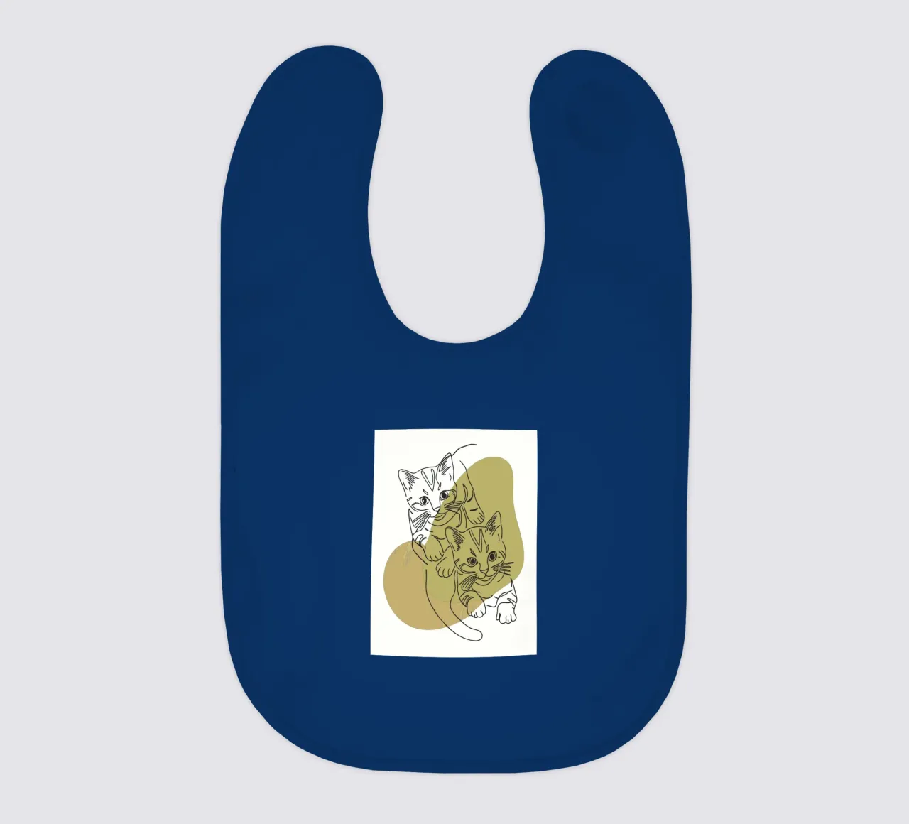 Due gattini bavaglino da RELAXING TOUCH