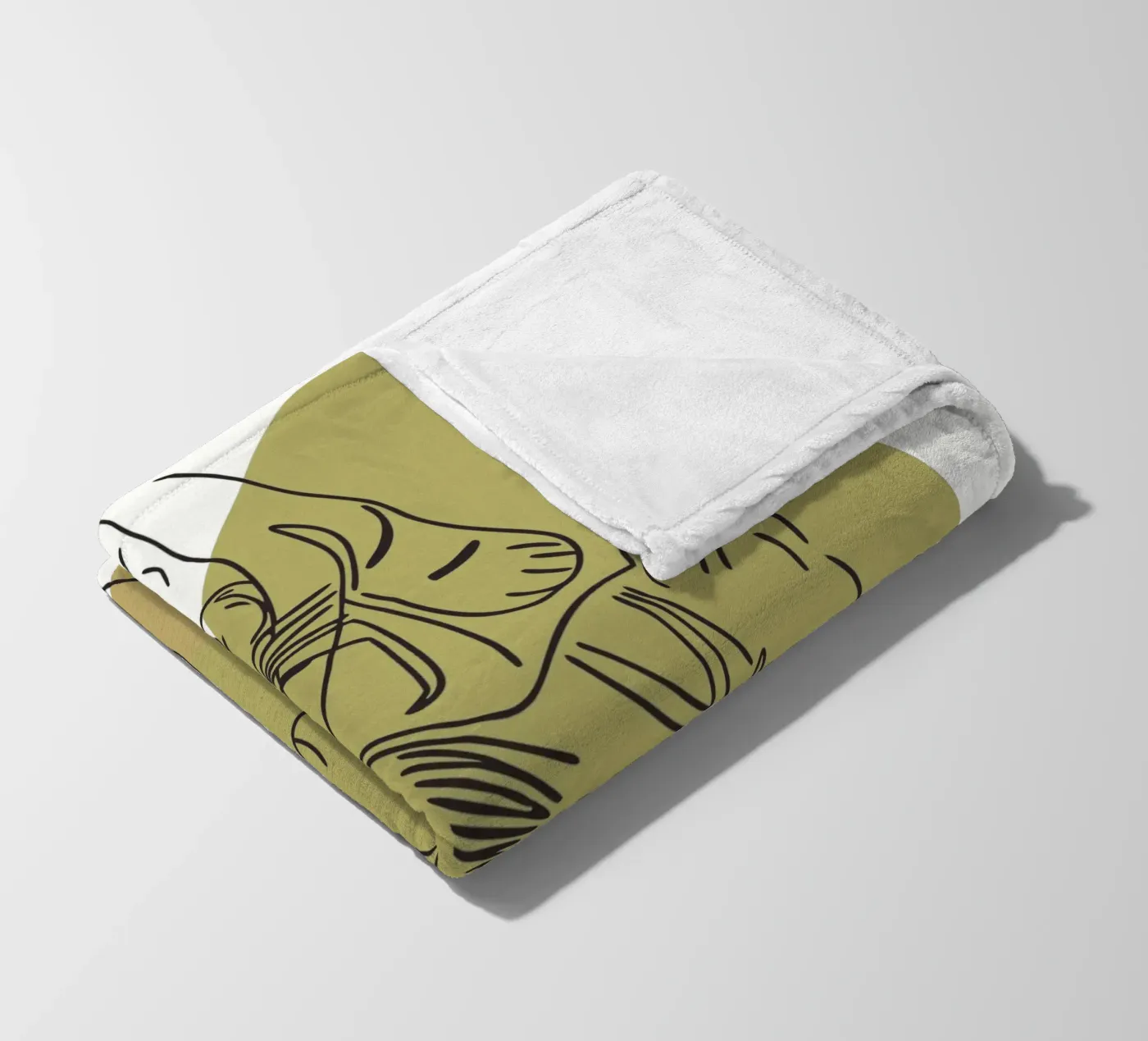 Two Kittens fleece blanket by RELAXING TOUCH