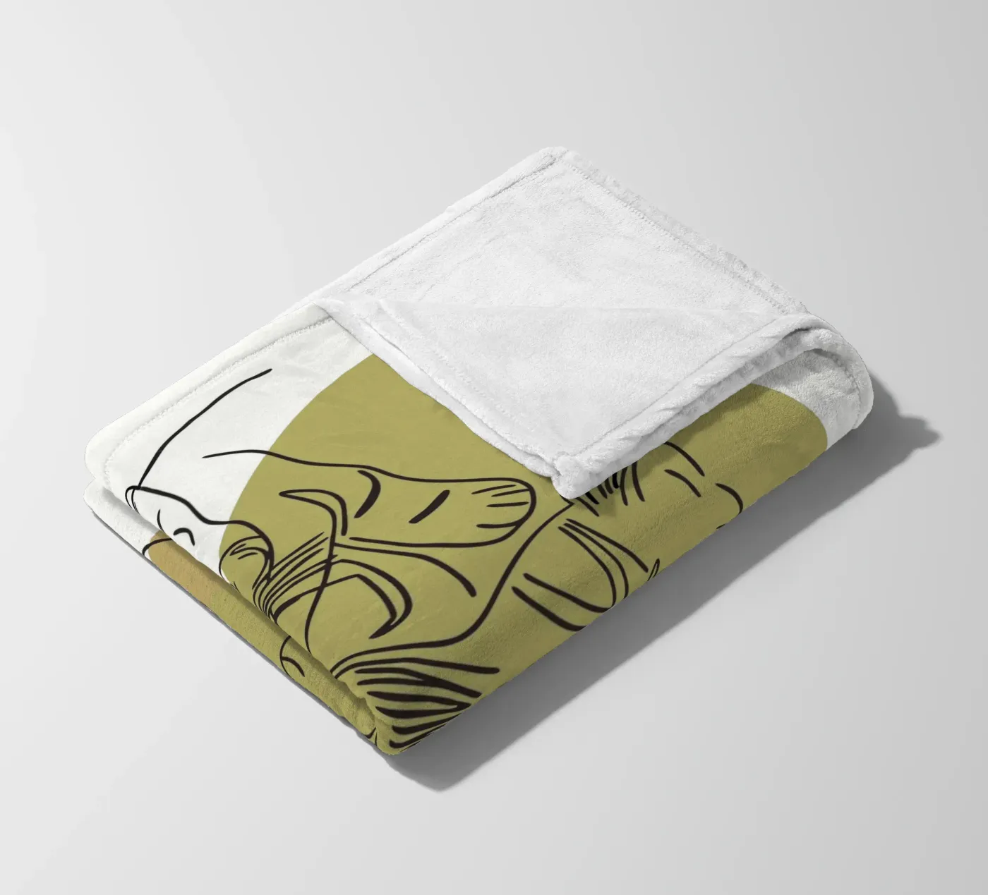 Two Kittens fleece blanket by RELAXING TOUCH