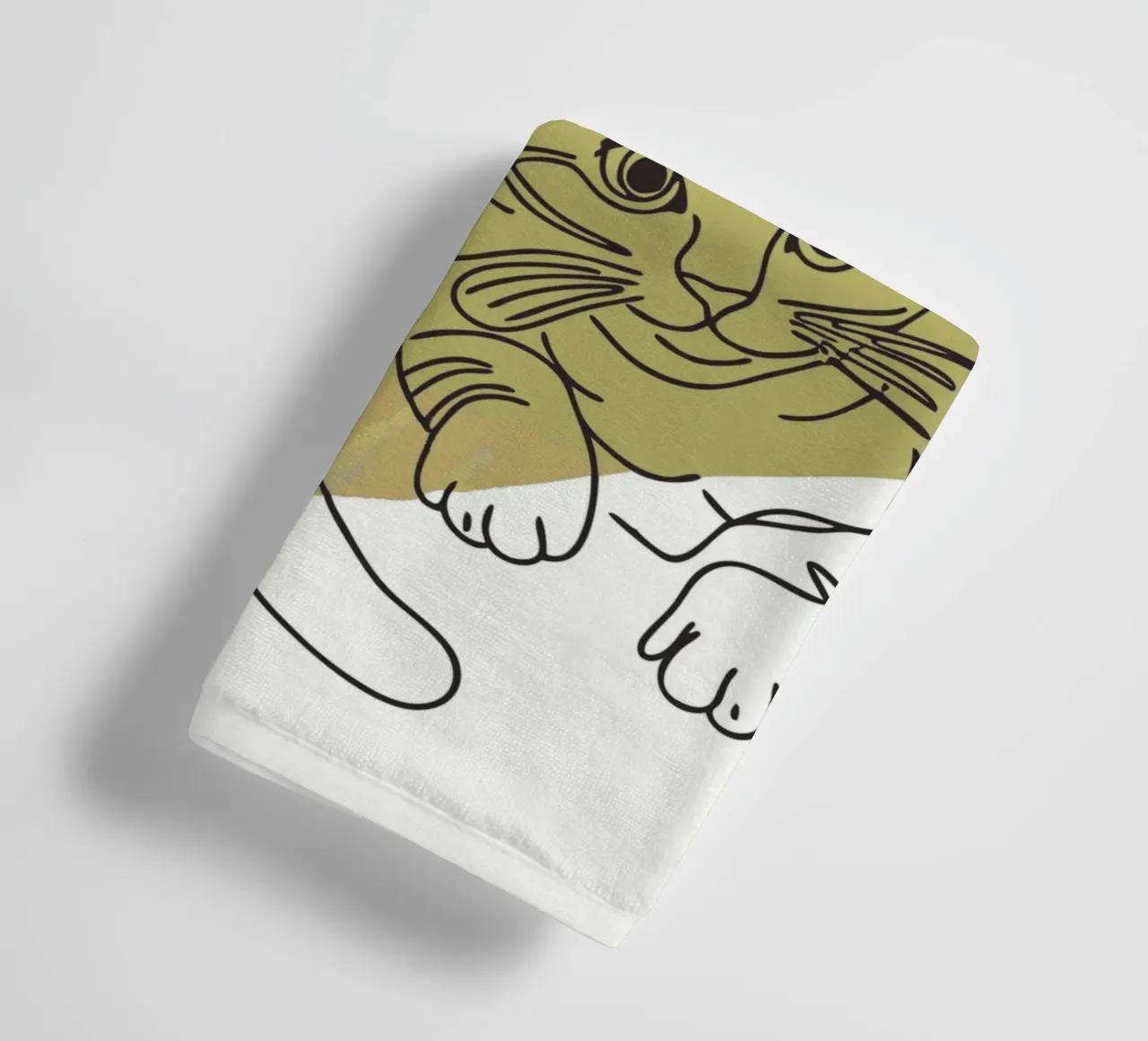 Due gattini asciugamano da bagno da RELAXING TOUCH
