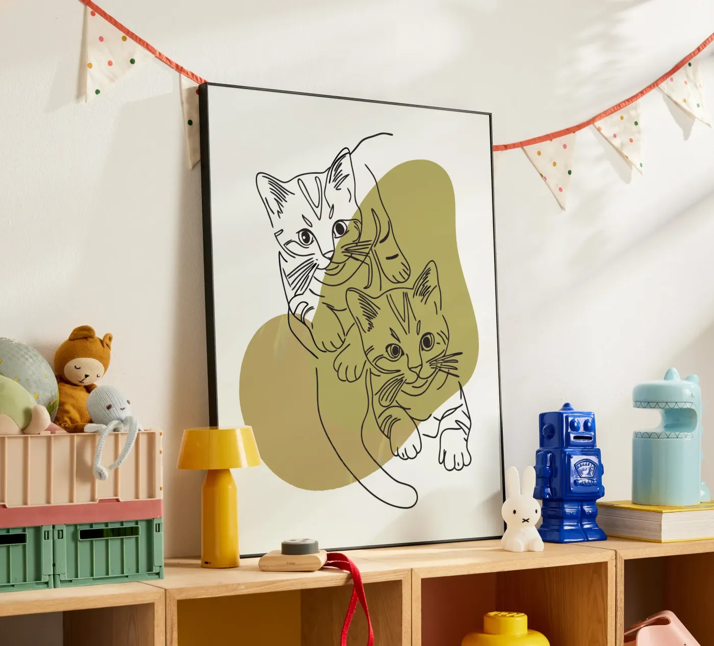Two Kittens forex plate by RELAXING TOUCH