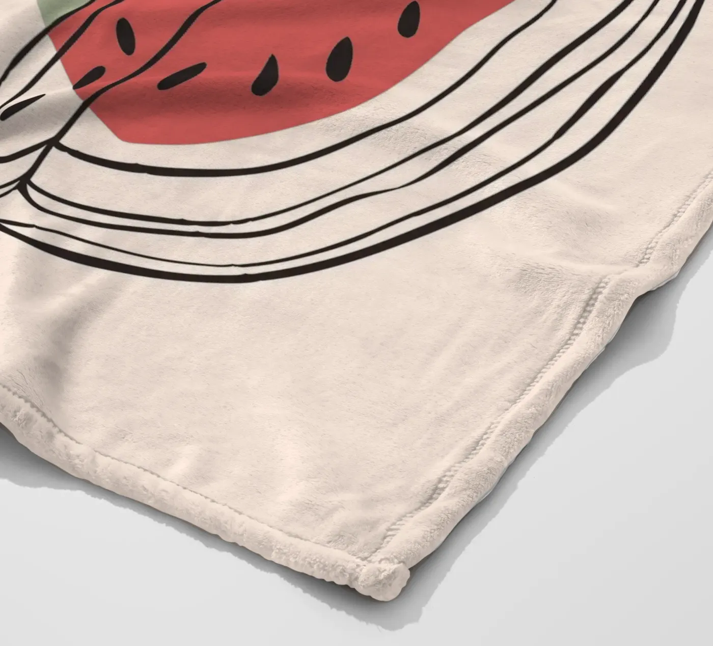 Watermelon Fleecedecke von RELAXING TOUCH