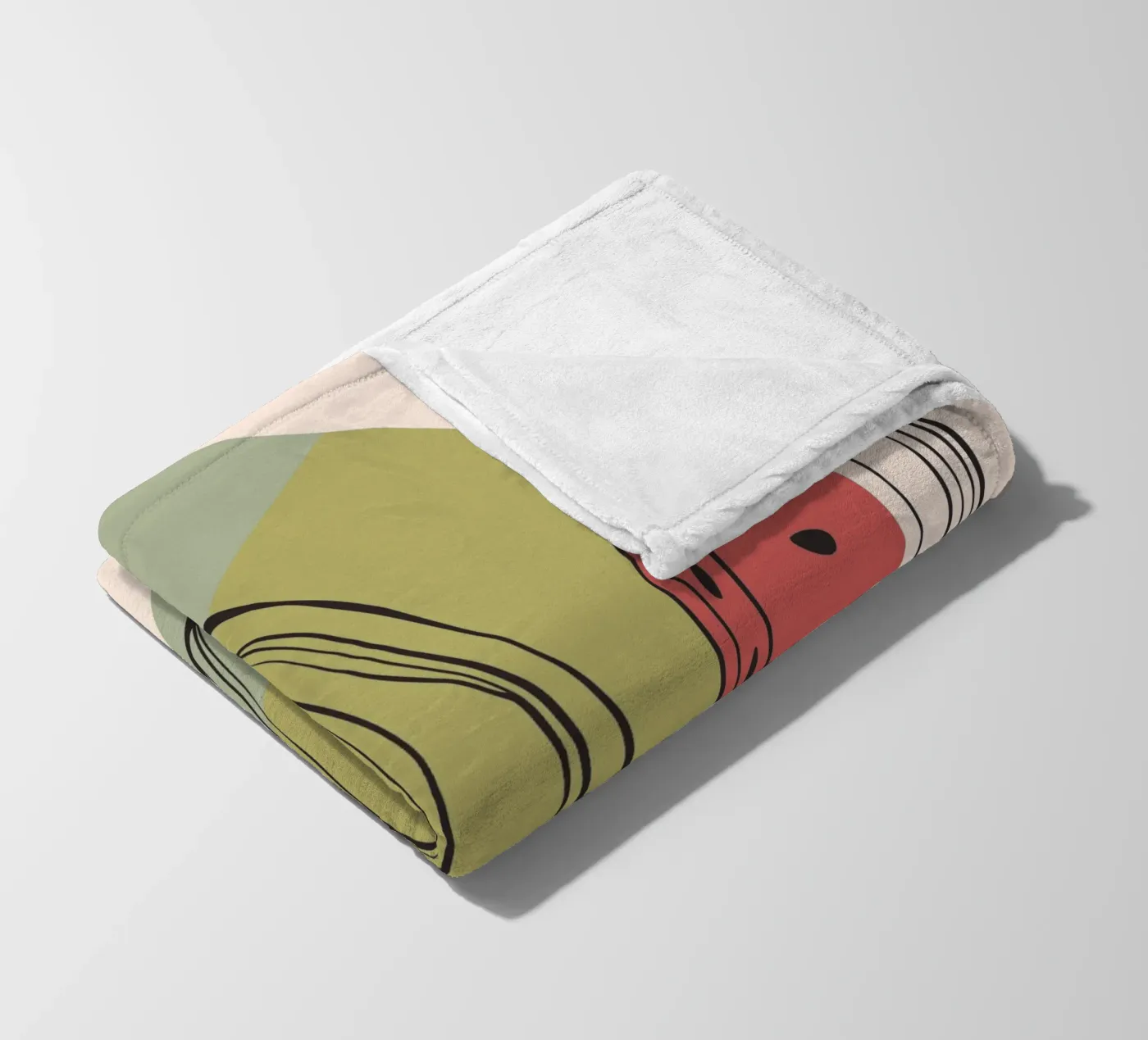 Watermelon Fleecedecke von RELAXING TOUCH