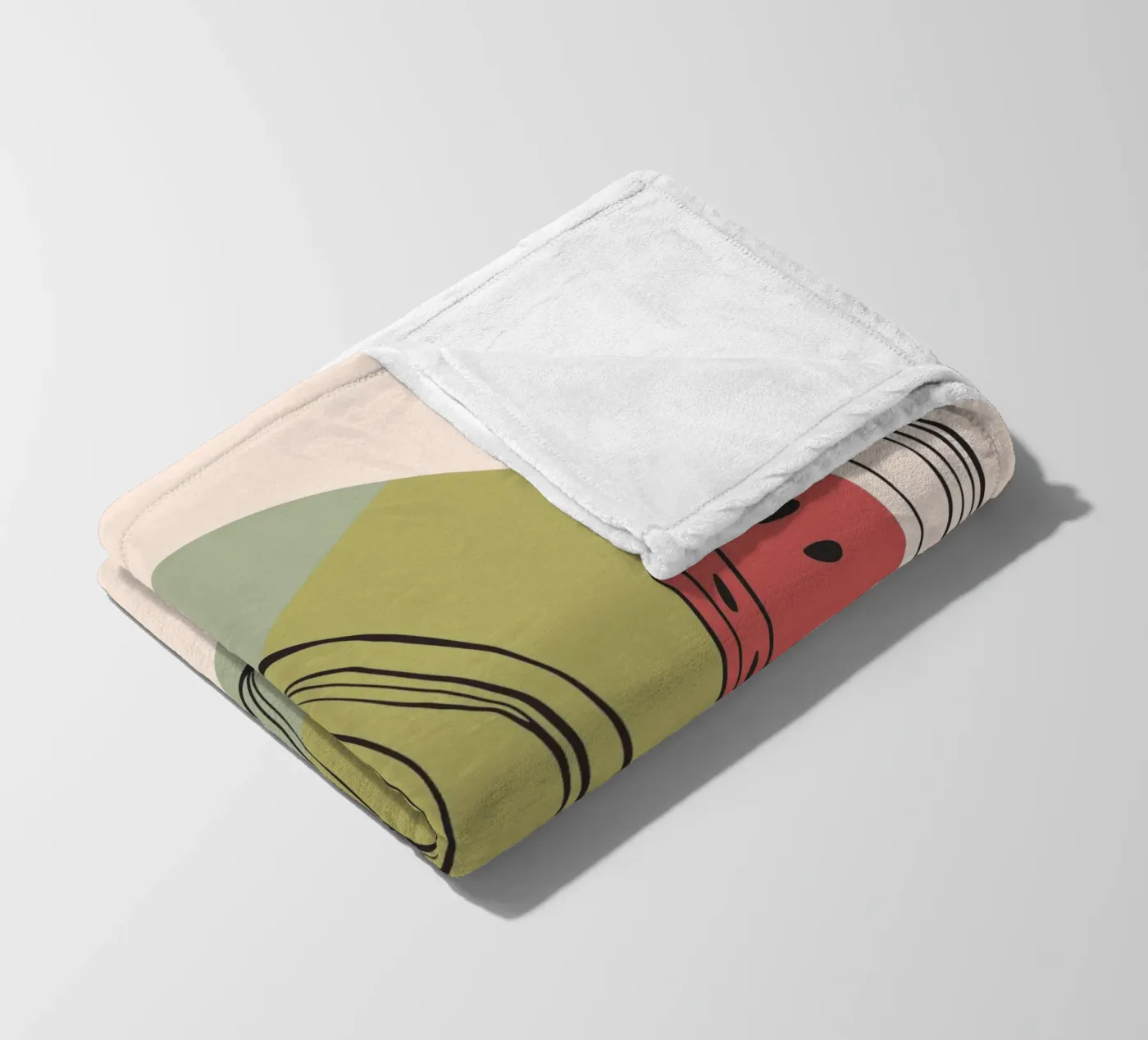 Watermelon Fleecedecke von RELAXING TOUCH