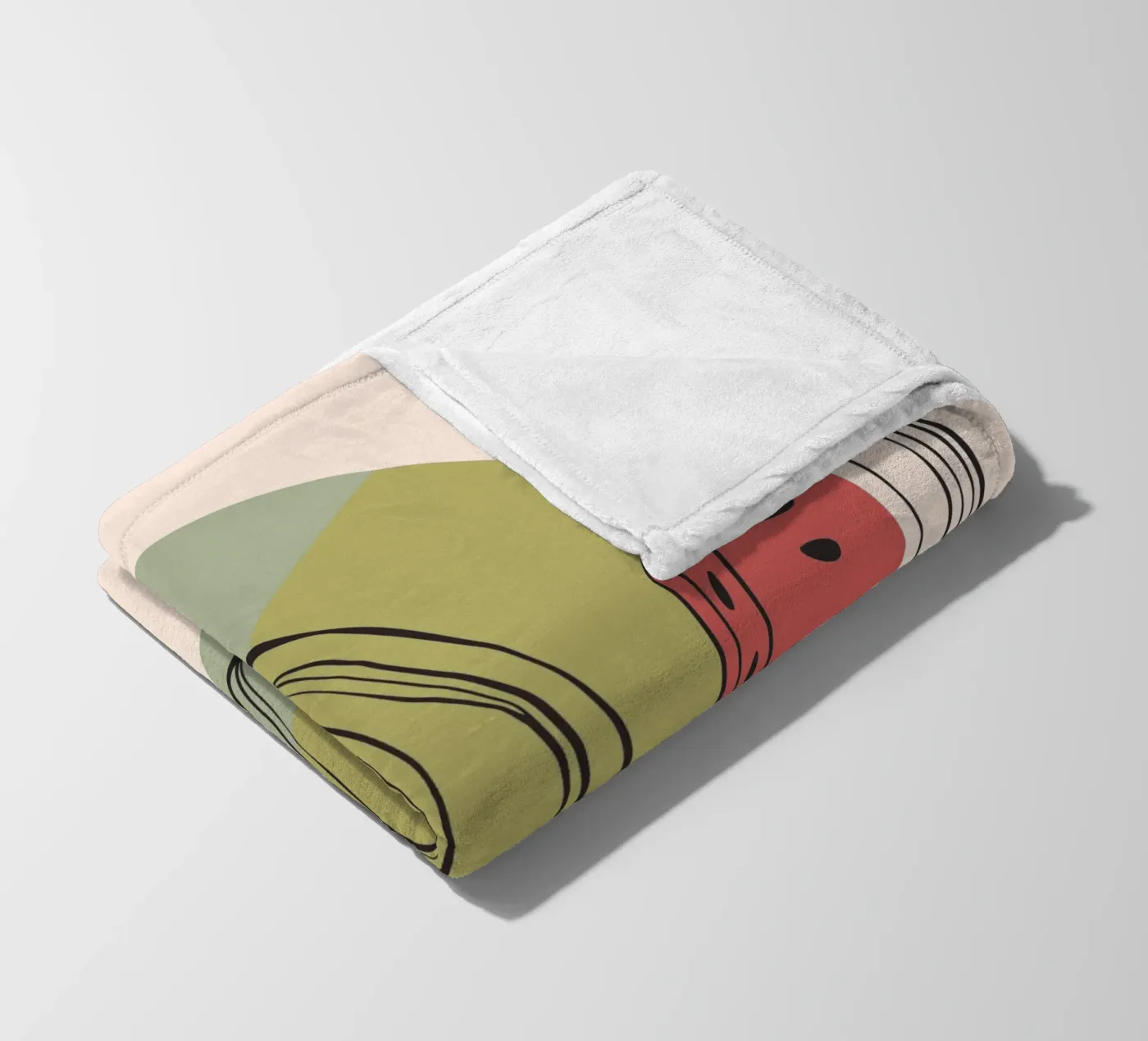 Watermelon Fleecedecke von RELAXING TOUCH