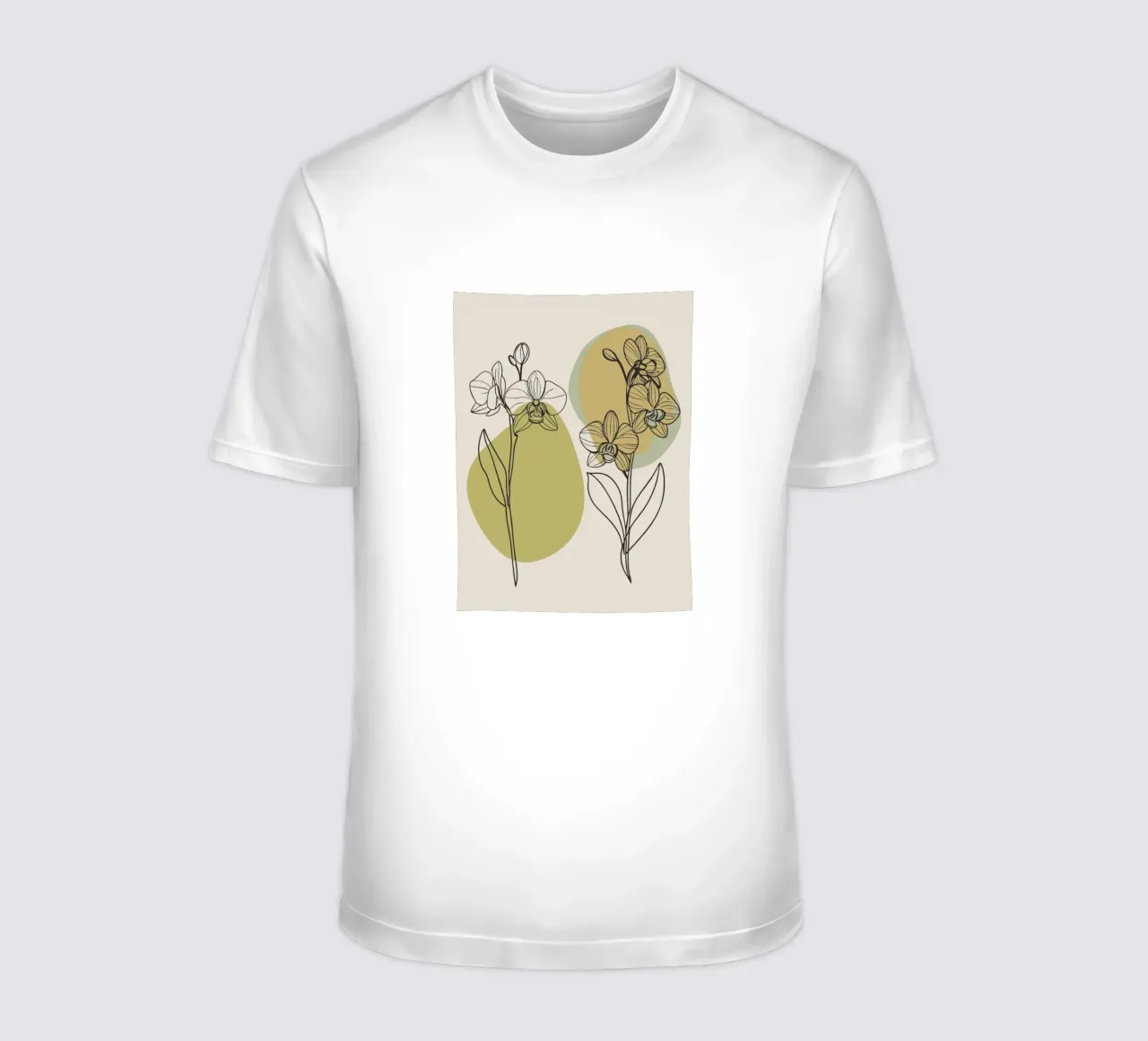 Due fiori di orchidea t-shirt da RELAXING TOUCH