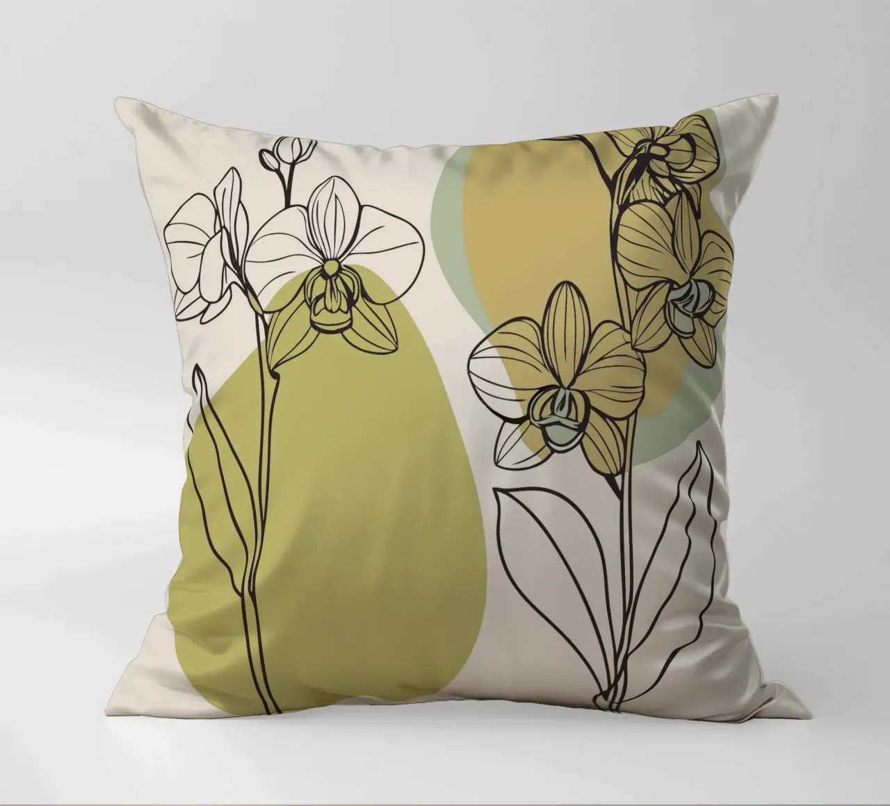 Due fiori di orchidea cuscino da RELAXING TOUCH