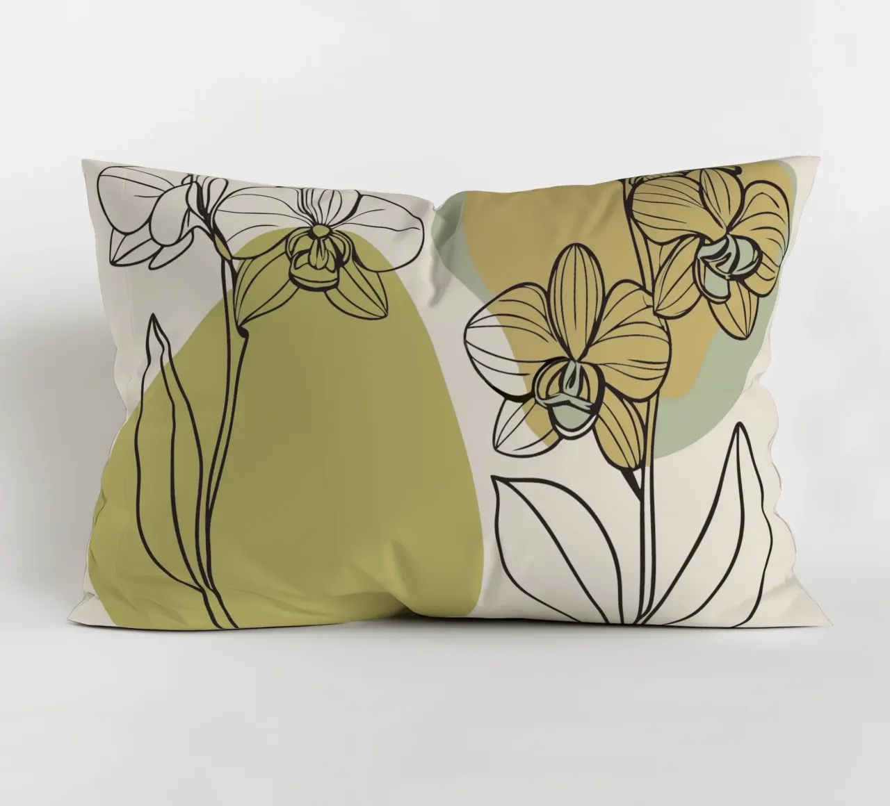 Due fiori di orchidea cuscino da RELAXING TOUCH