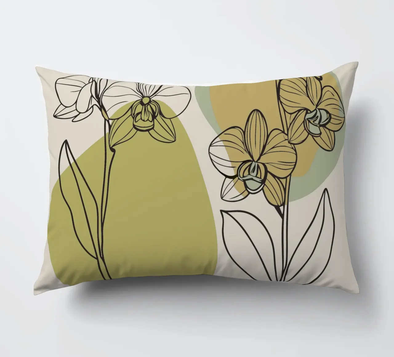 Due fiori di orchidea cuscino da RELAXING TOUCH