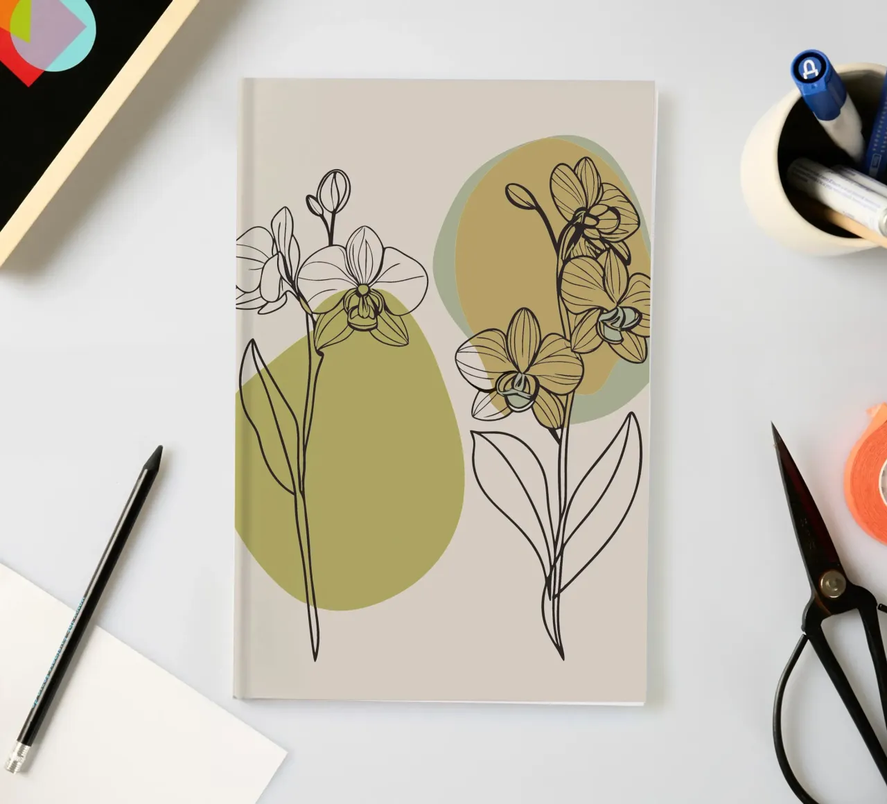 Due fiori di orchidea diario da RELAXING TOUCH