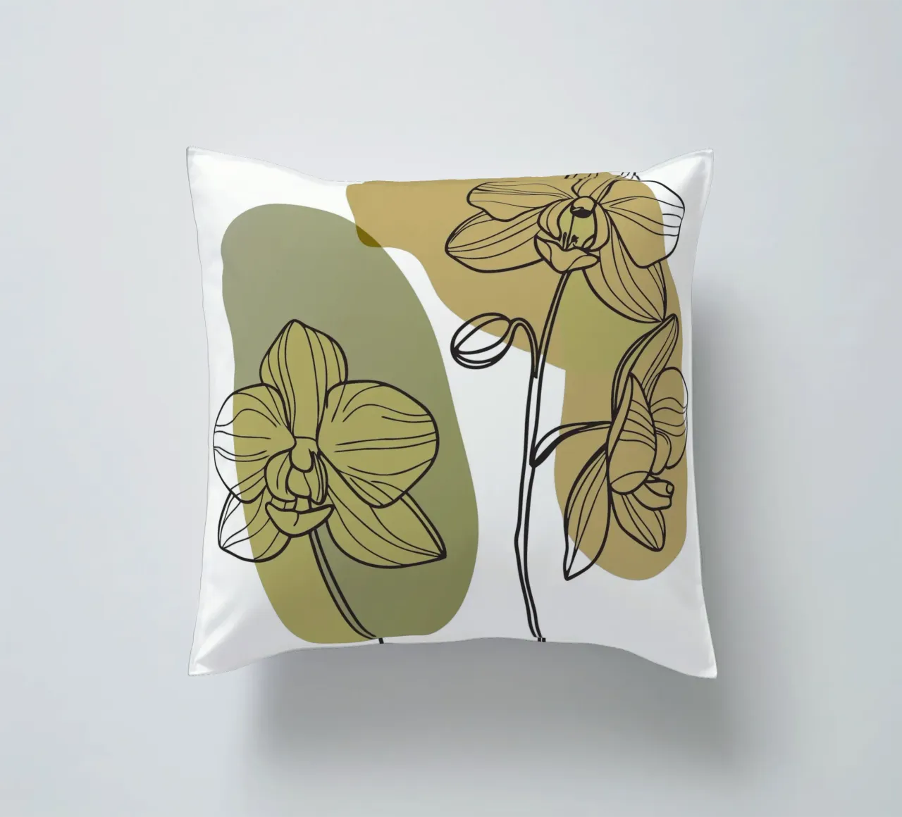 Due fiori di orchidea cuscino da RELAXING TOUCH