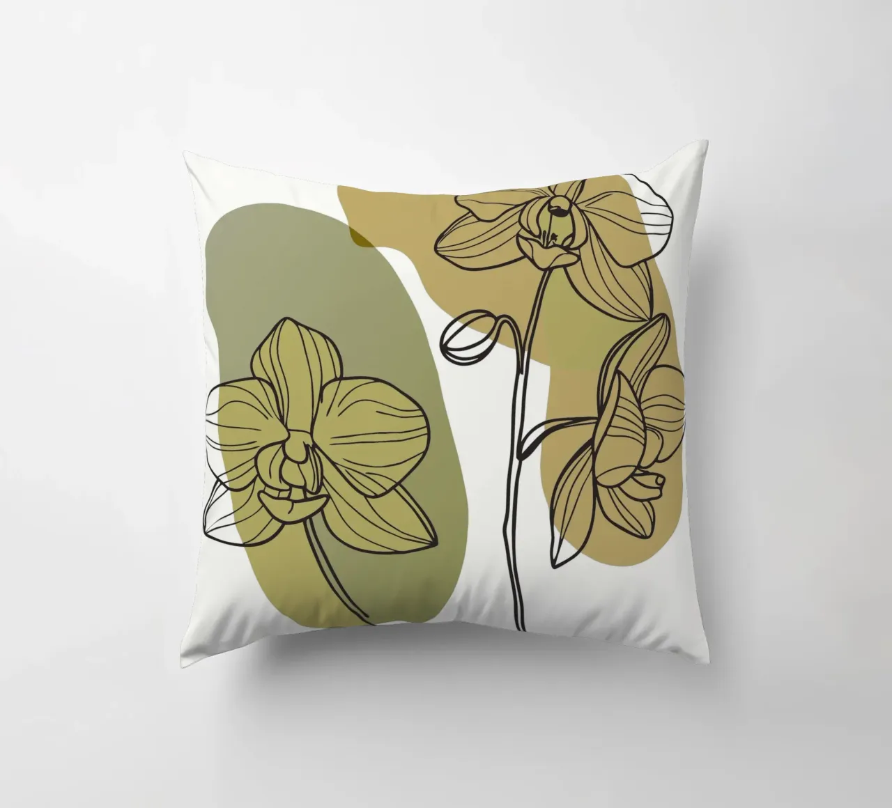 Due fiori di orchidea cuscino da RELAXING TOUCH