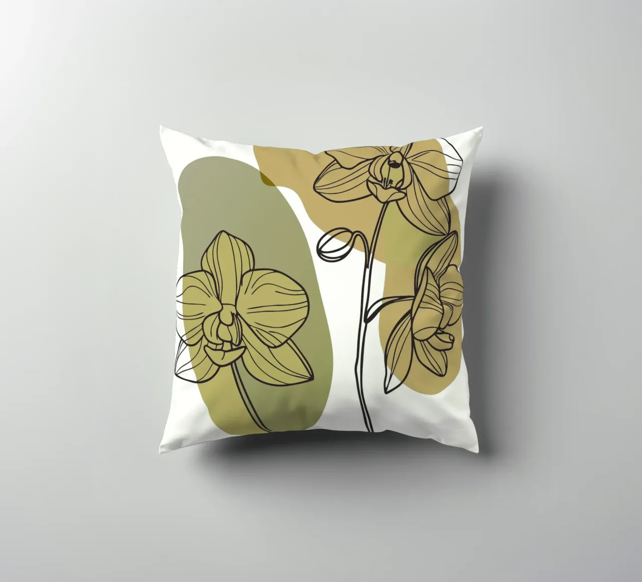 Due fiori di orchidea cuscino da RELAXING TOUCH