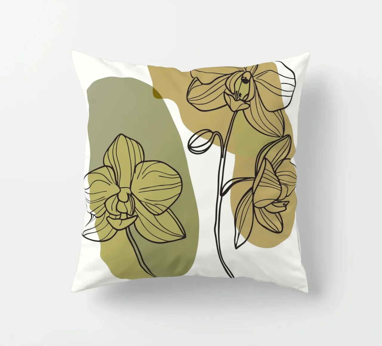 Due fiori di orchidea cuscino da RELAXING TOUCH