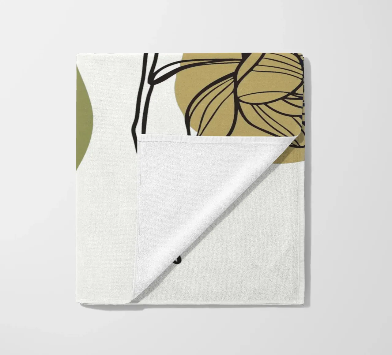 Due fiori di orchidea telo mare da RELAXING TOUCH