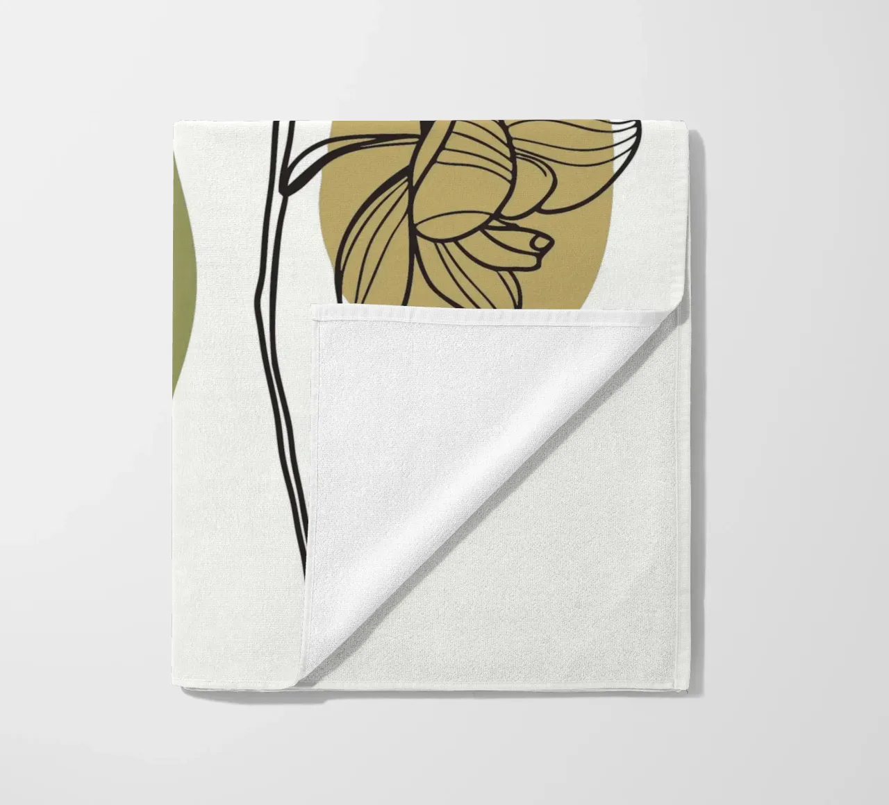 Due fiori di orchidea telo mare da RELAXING TOUCH