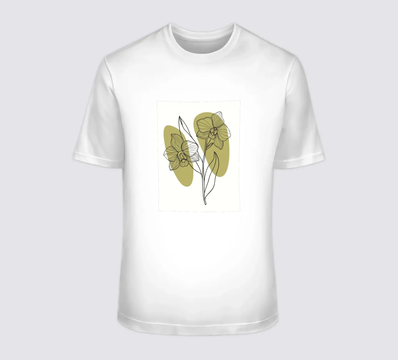 Fiore di orchidea t-shirt da RELAXING TOUCH
