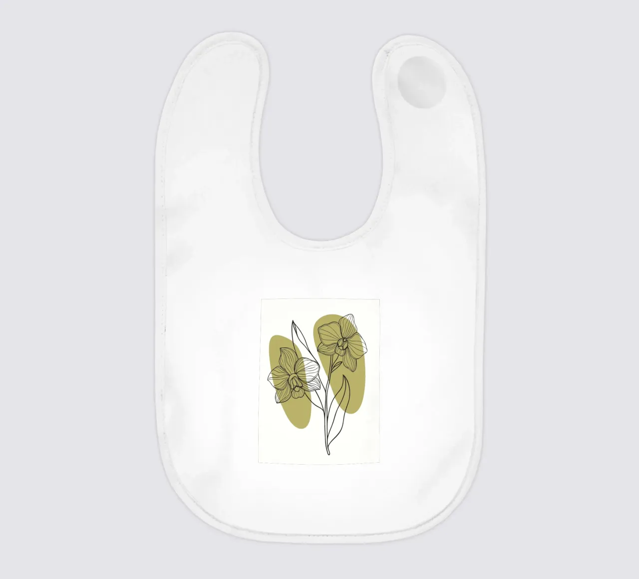 Fiore di orchidea bavaglino da RELAXING TOUCH