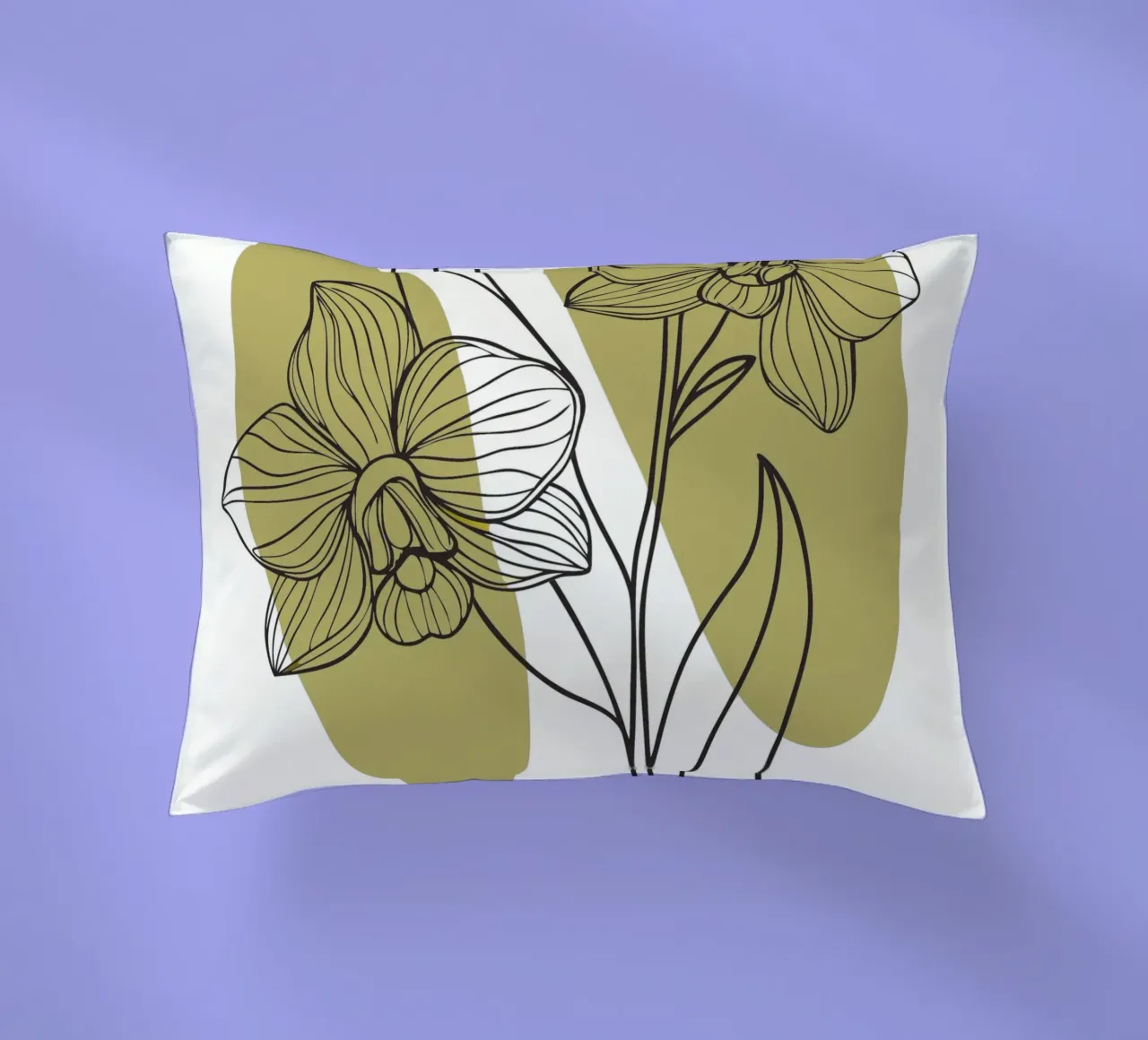 Fiore di orchidea cuscino da RELAXING TOUCH