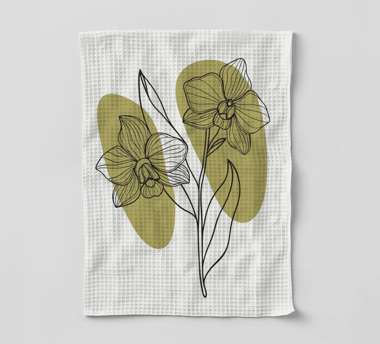 Fiore di orchidea canovaccio da cucina da RELAXING TOUCH