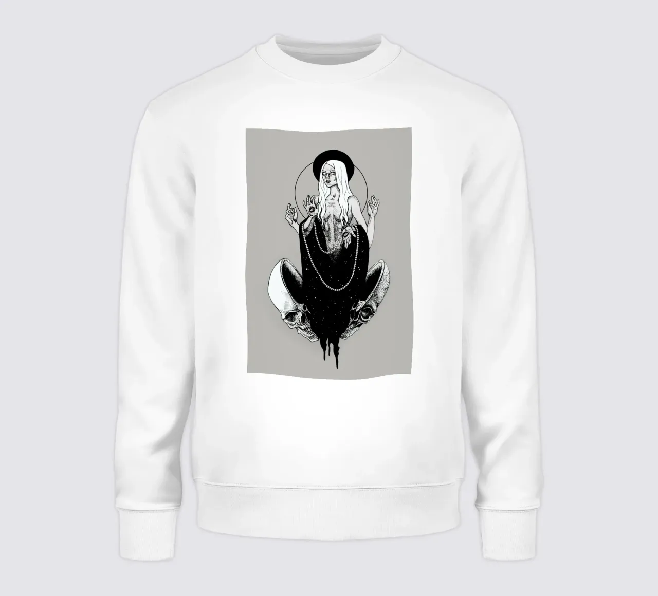 Goddess sweatshirt by Alejandra Sáenz