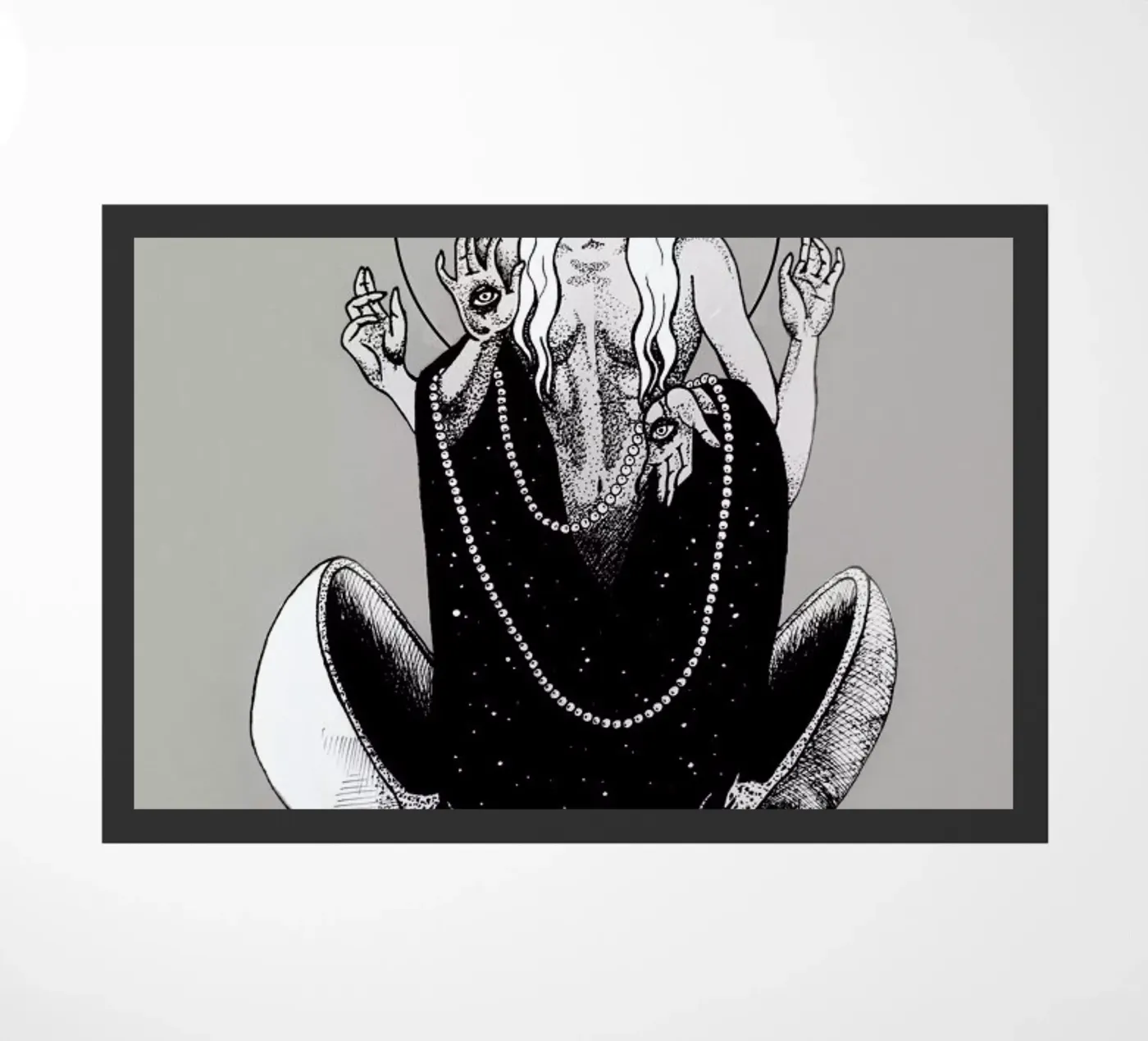 Goddess deurmat van Alejandra Sáenz