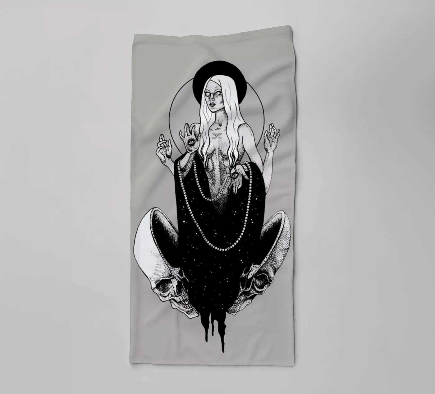 Goddess badhanddoek van Alejandra Sáenz