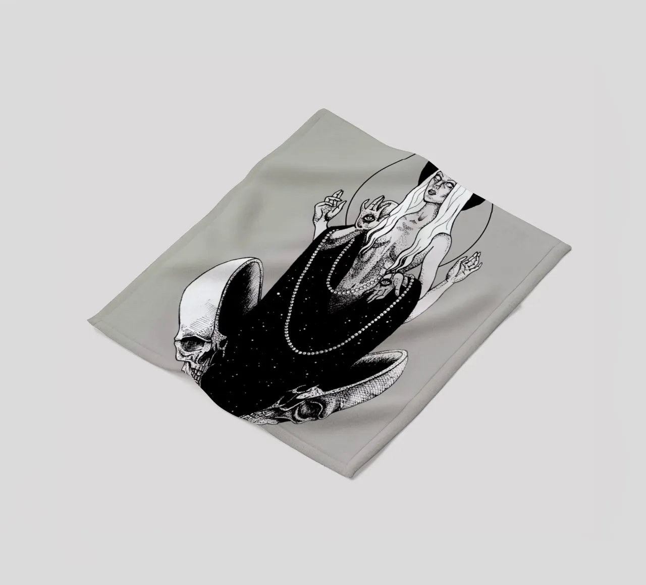 Goddess Fleecedecke von Alejandra Sáenz