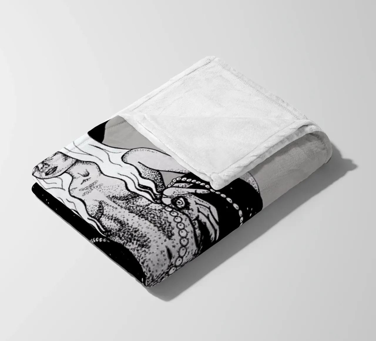 Goddess Fleecedecke von Alejandra Sáenz