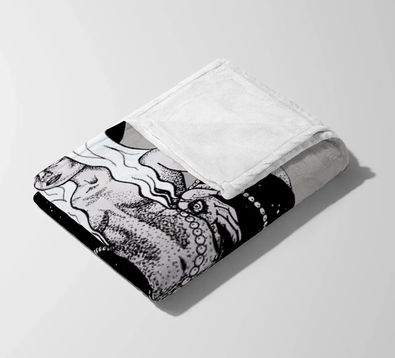 Goddess Fleecedecke von Alejandra Sáenz