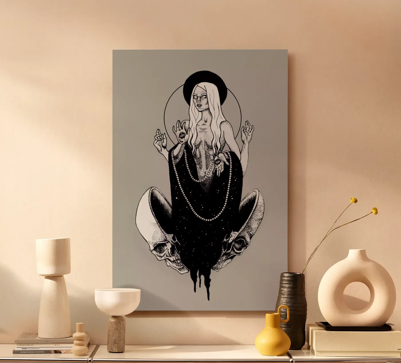 Goddess forex plate by Alejandra Sáenz